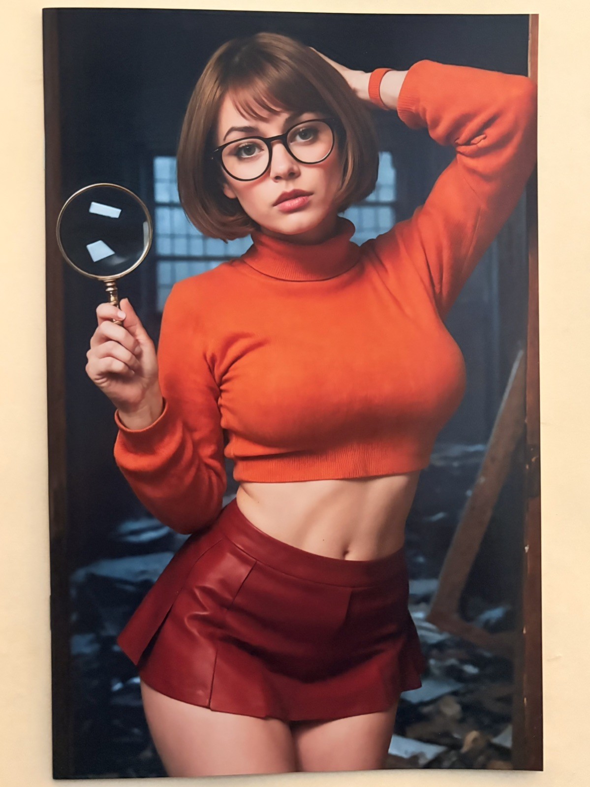 Deviant Nation Jinkies A (Velma) Nice Variant Rare Sold Out Scooby Doo