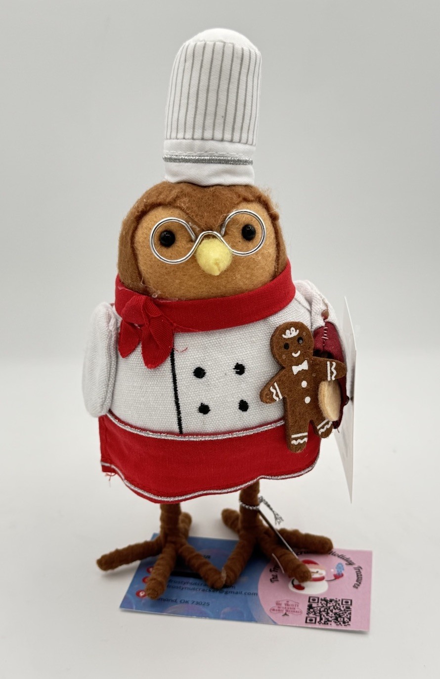 Wondershop Gingerbread Bird DASH The Baker Chef Christmas 2025 Featherly Friends
