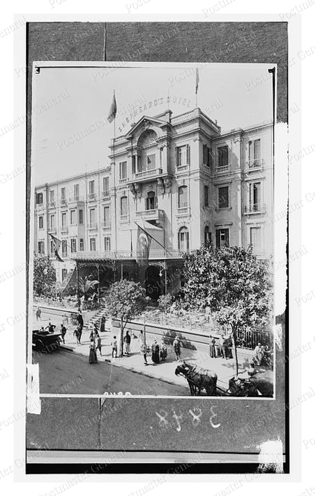 Cairo Shepheard's Hotel Standard Postcard COPY RPPC Cairo Shepheard's Hotel Standard Postcard COPY RPPC