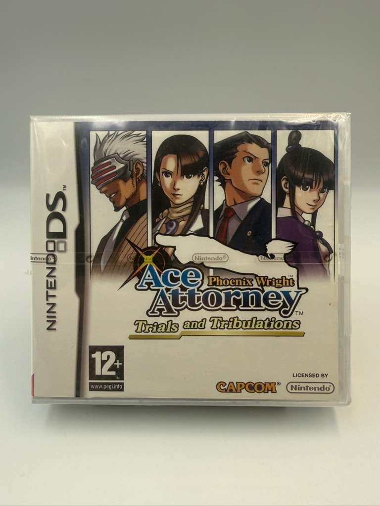 Phoenix Wright Ace Attorney Trials and Tribulations Nintendo DS Sealed
