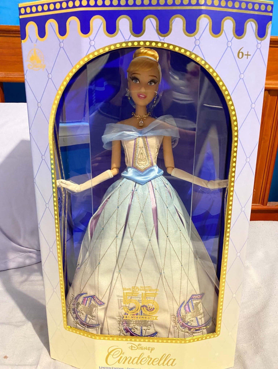2026 Walt Disney World 55th Anniversary Cinderella Limited Edition Doll PRESALE