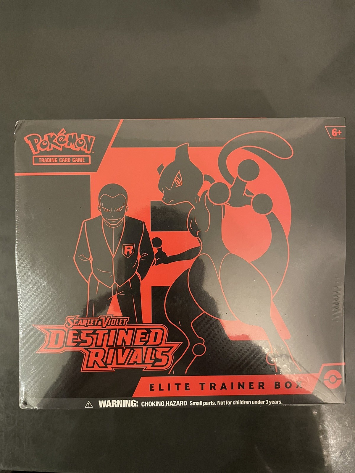 Pokémon TCG Elite Trainer Box Scarlet & Violet Destined Rivals SMALL RIP see pic