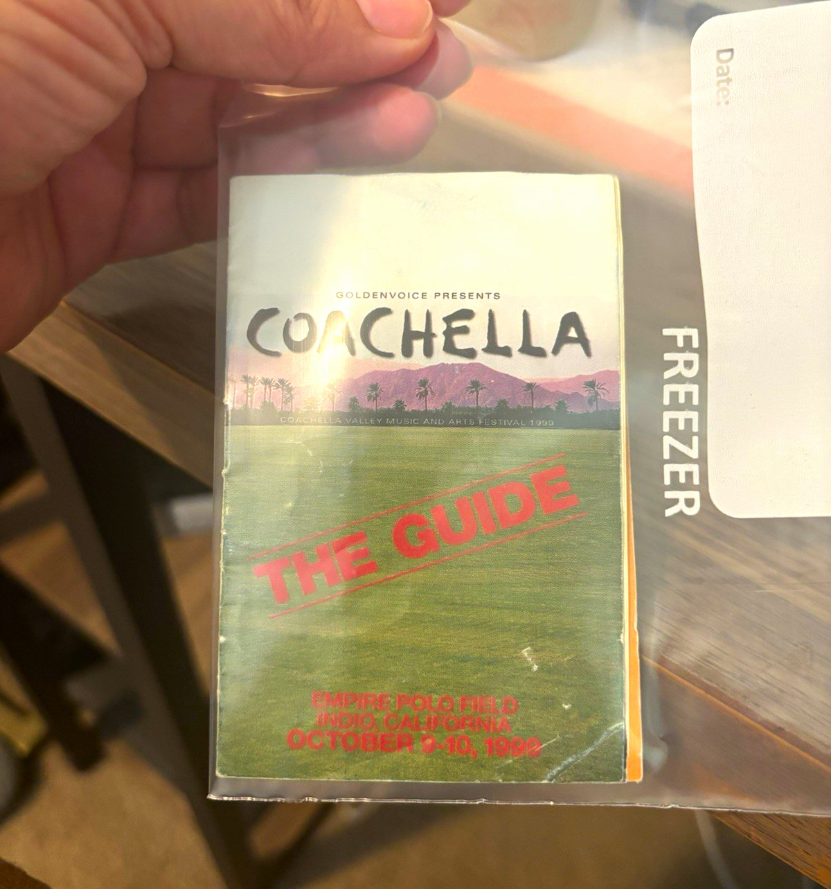 FIRST Coachella Valley Music and Arts Festival 1999 The Guide Program Booklet