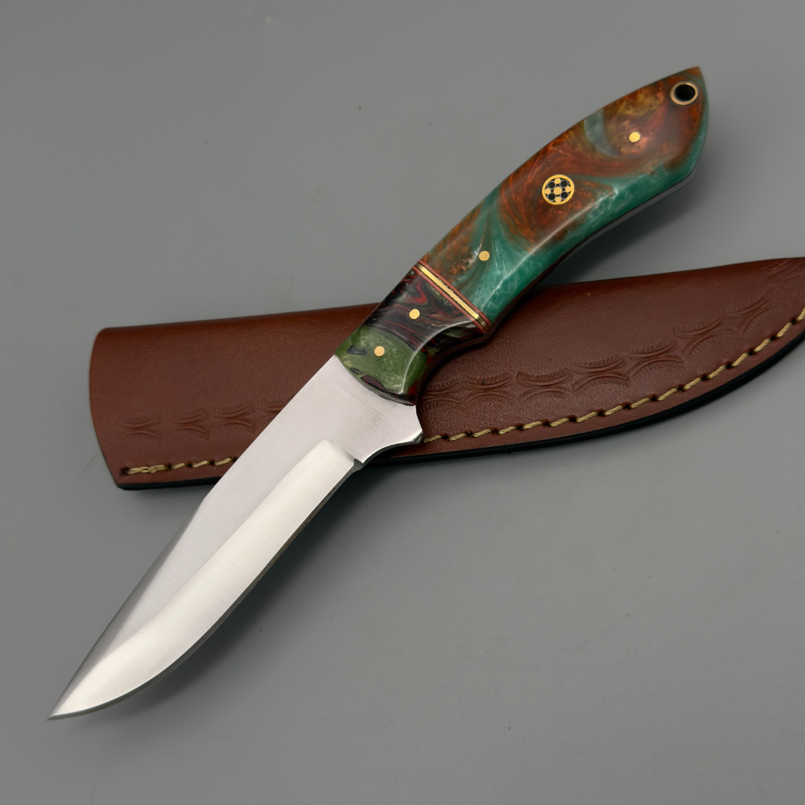 9” Sandvik Steel Hunting Skinner Knife – Custom Fixed Blade – Gift for Men 9” Sandvik Steel Hunting Skinner Knife – Custom Fixed Blade – Gift for Men