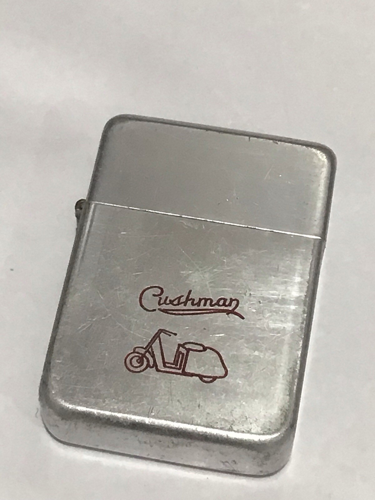 Rare Vintage 1940’s Cushman Motor Scooter Lighter “The Windy” Matawan Lighter Co