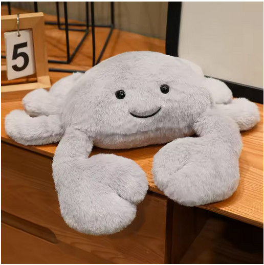 25-45CM Cute Crab Plush Toy Kawaii Stuffed Animal Doll 25-45CM Cute Crab Plush Toy Kawaii Stuffed Animal Doll