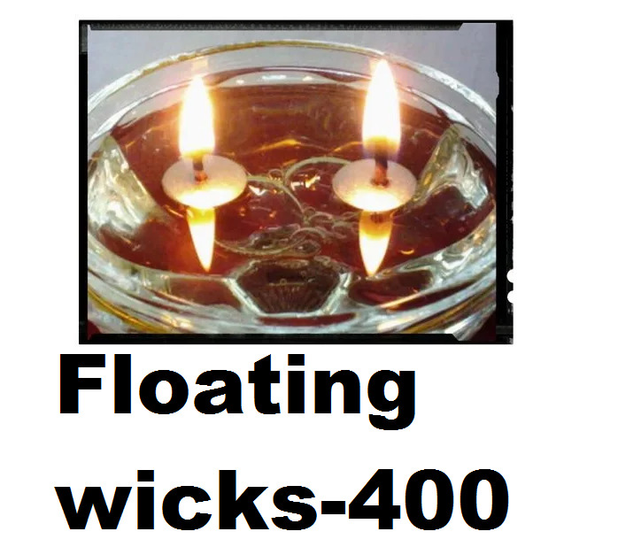 Floating Wicks/Cork Floating Oil Wicks/Floating Candles (Pack of 400) Religious