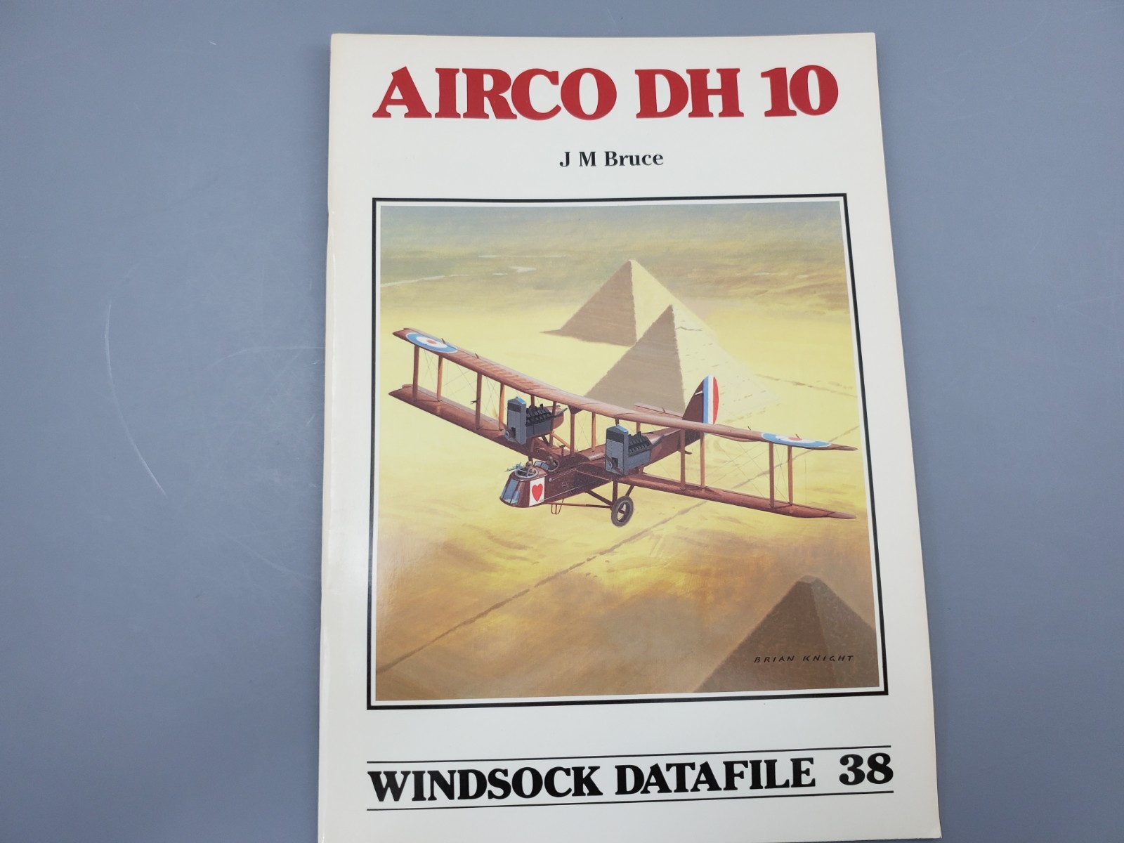 Windsock Datafiles #38 Airco DH 10  J M Bruce WWI Aircraft Military