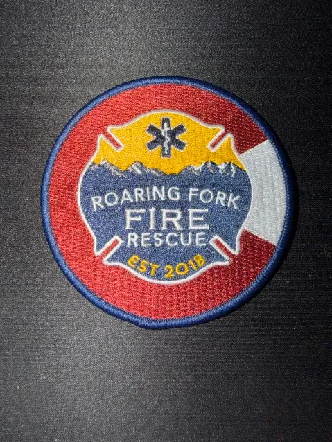 Roaring Fork Fire Rescue Patch CO