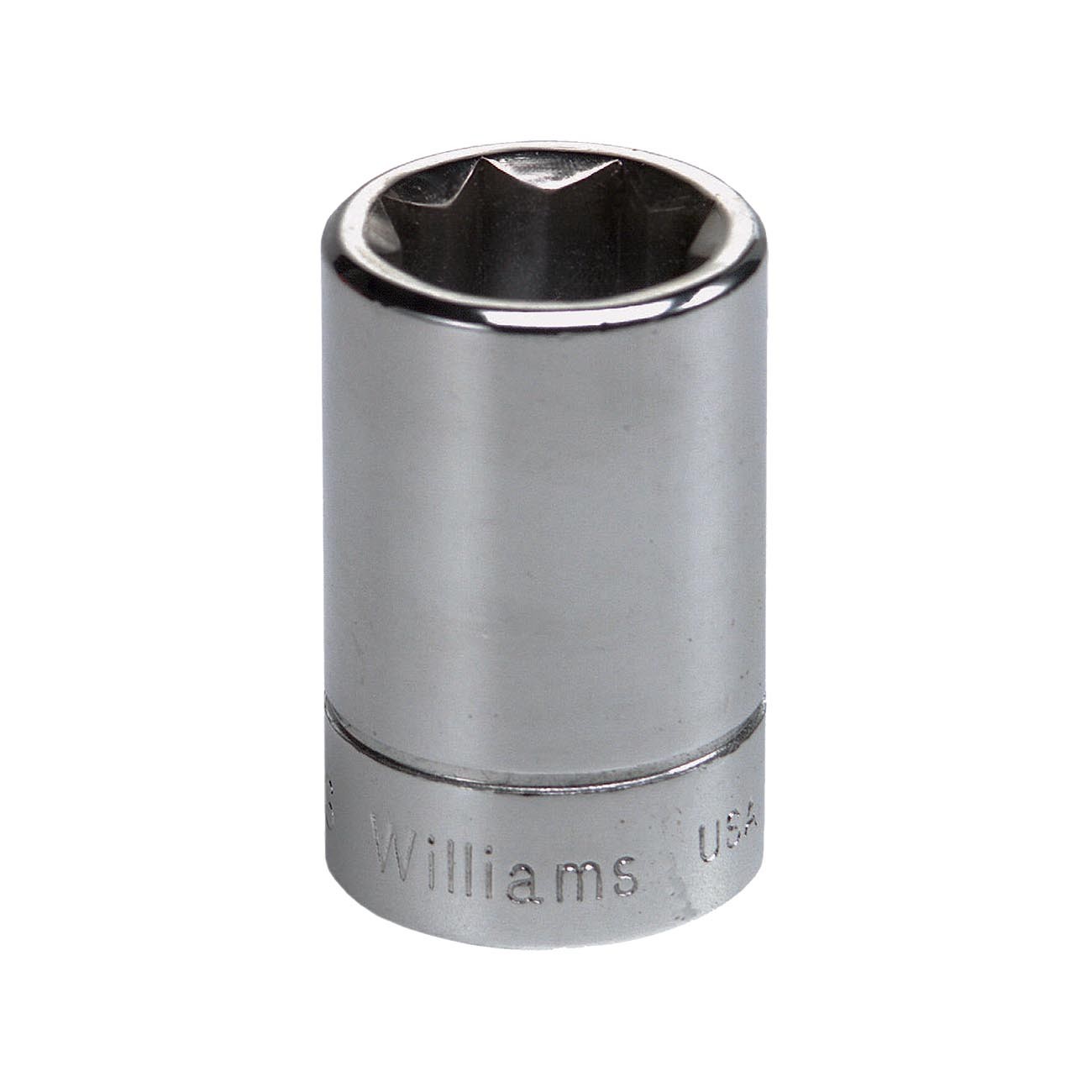 Williams 3/8 Shallow Socket 3/8 Drive 8 Point