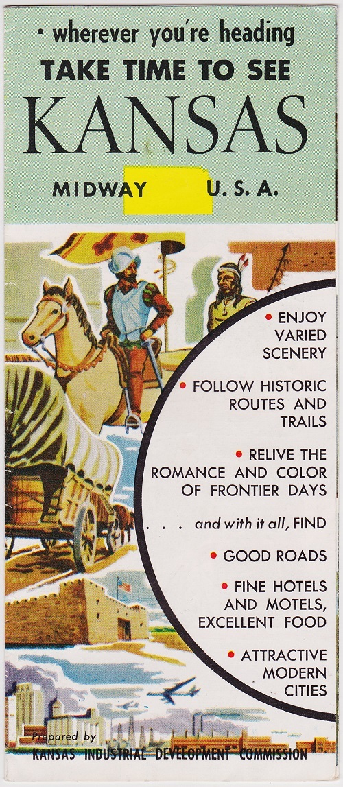 1950\'s Kansas Travel Promotional Brochure