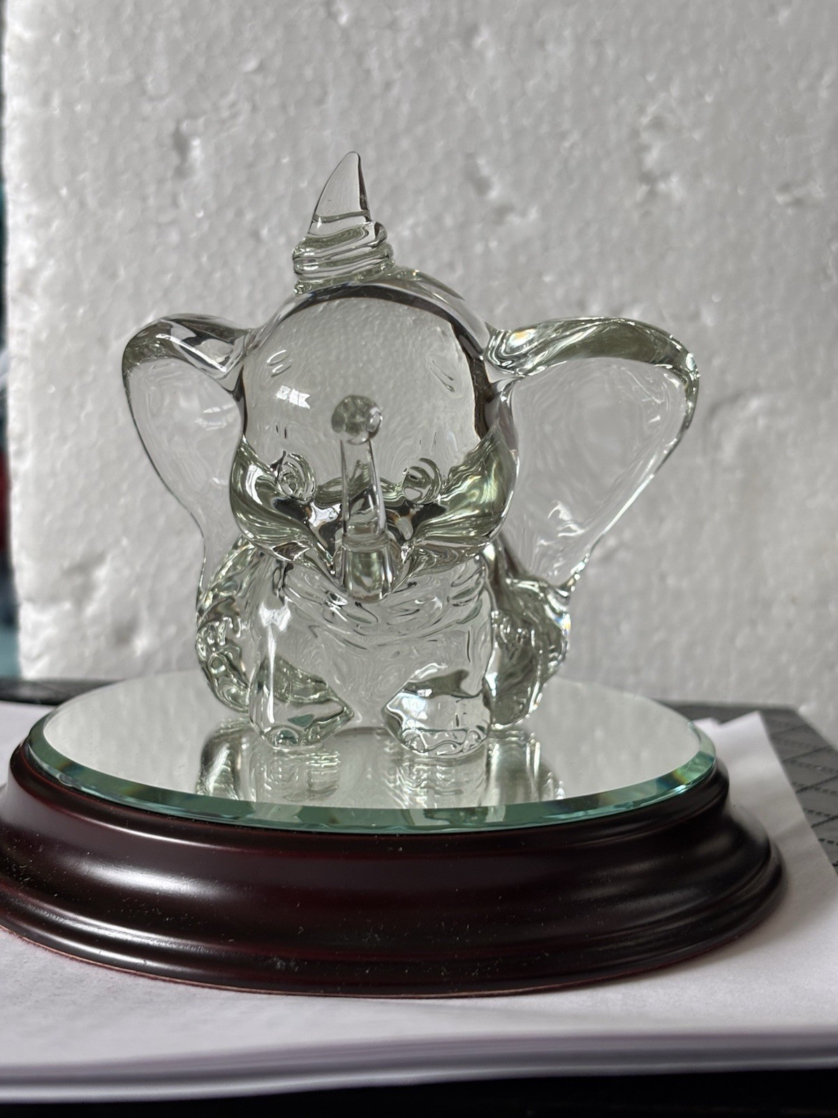 Disney Dumbo lead Crystal Figurine