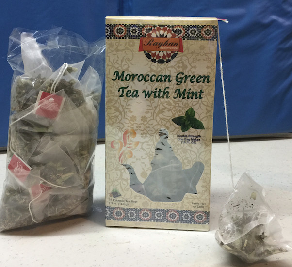 Moroccan Mint Green tea -15 pyramid sachets tea bags