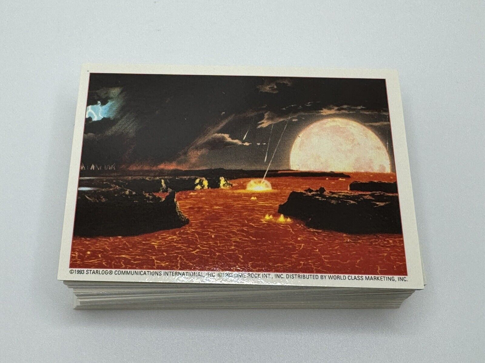1993 Starlog Fantasy Space Art Lime Rock Complete Set 55 Trading Cards Checklist
