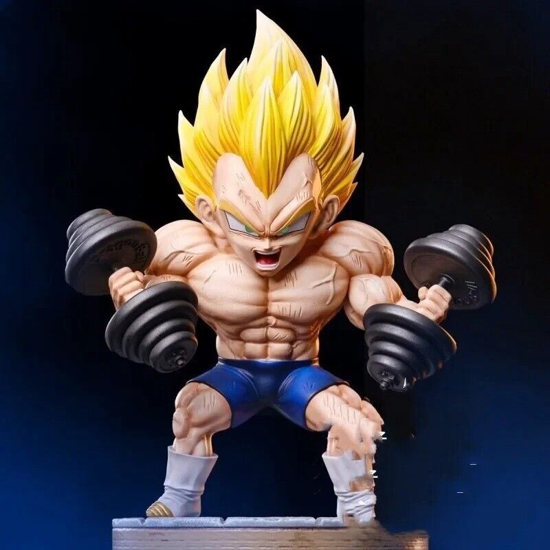 Dragon Ball Z DBZ Vegeta Fitness GK Figure Model Anime Figure 