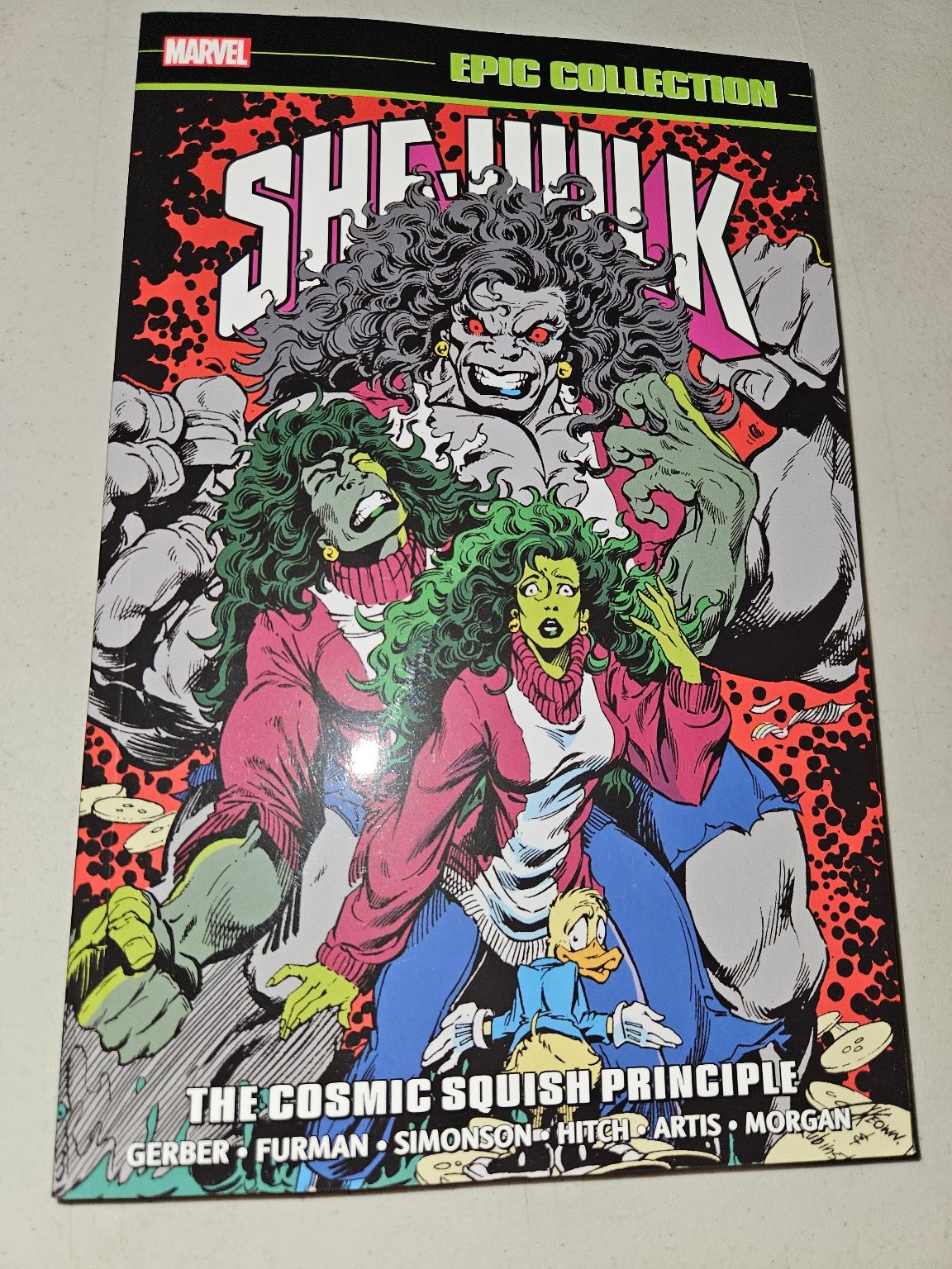 She-Hulk The Cosmic Squish Principle TPB Vol 4 Marvel 1990 Epic Collection
