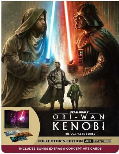 Obi-Wan Kenobi: The Complete Series [New 4K UHD Blu-ray] Collector's Ed, Steel