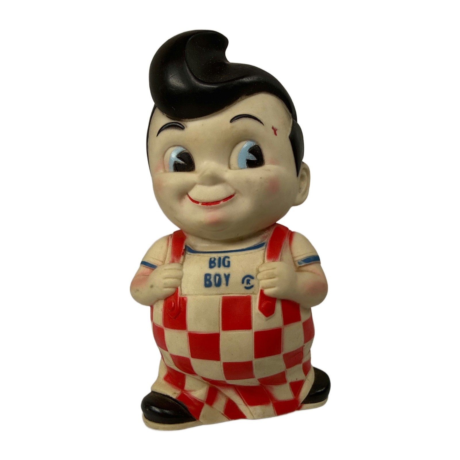Vintage Bob's Vinyl Coin Bank Restaurant Advertising Figure - As Is