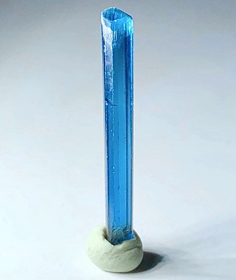 Rarest Paraiba Color Tourmaline Crystal Natural Raw Rough Specimen Gemstone