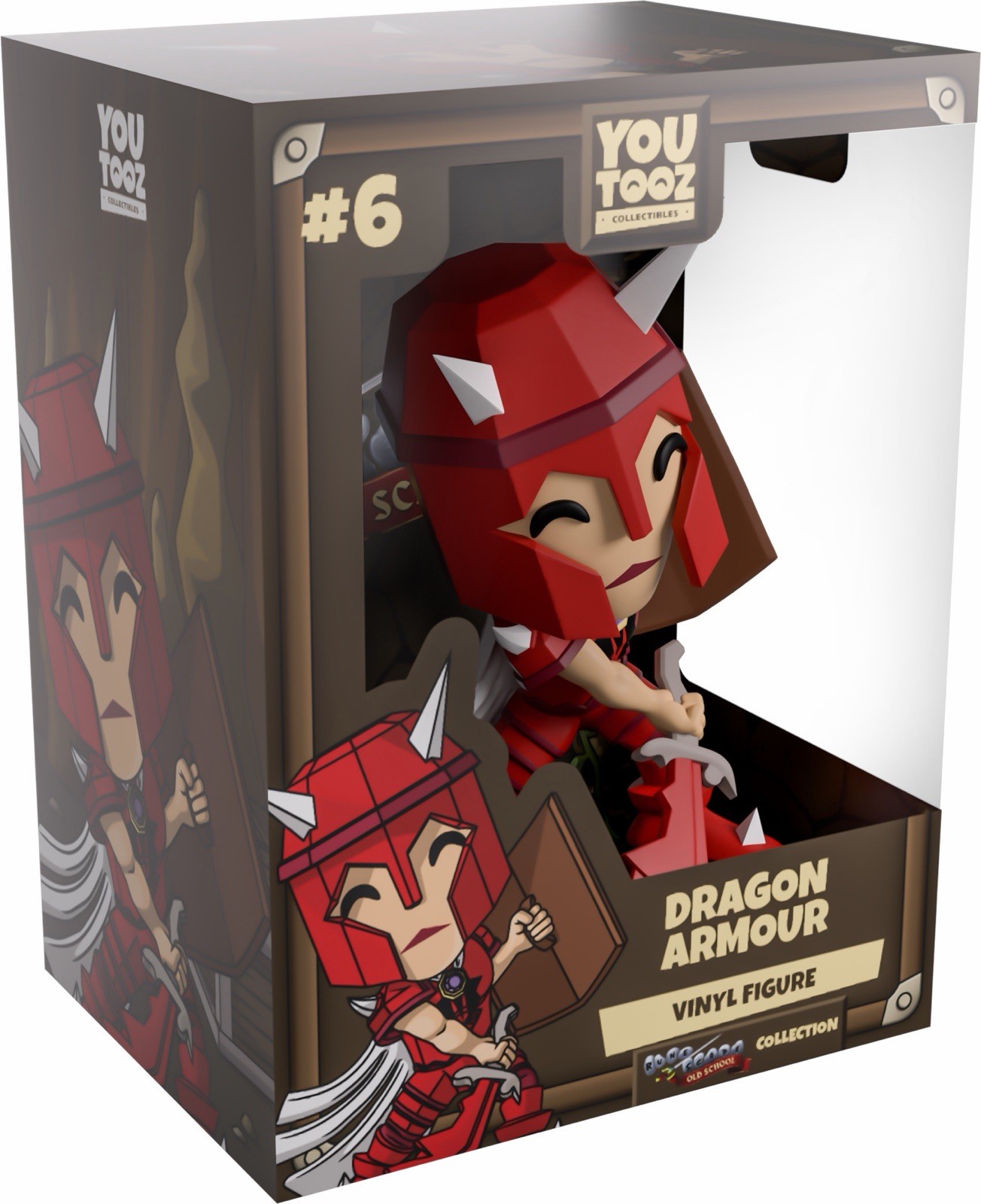 Youtooz Old School Runescape Collection Dragon Armour Vinyl Figure #6