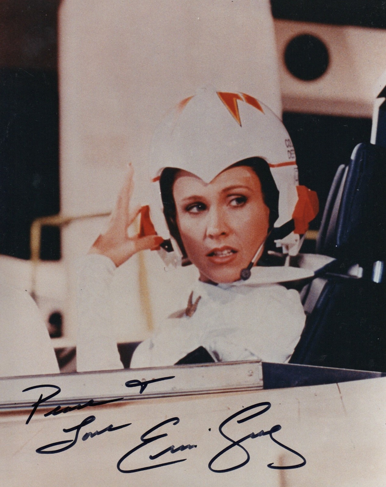 ERIN GRAY SIGNED PHOTO BUCK ROGERS