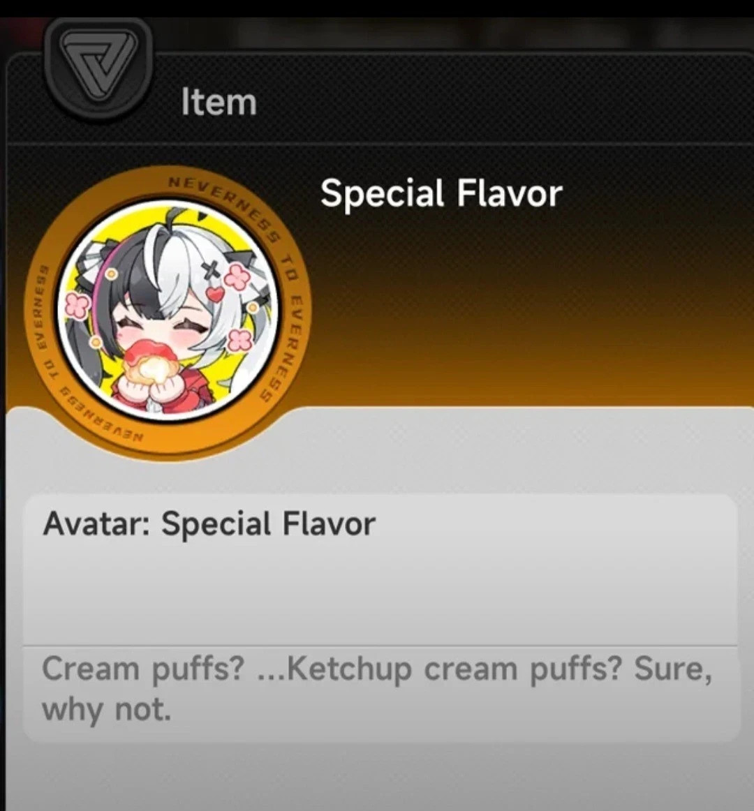NTE Neverness to Everness Beard Papa Collab CODE Avatar Namecard RARE US IN-HAND