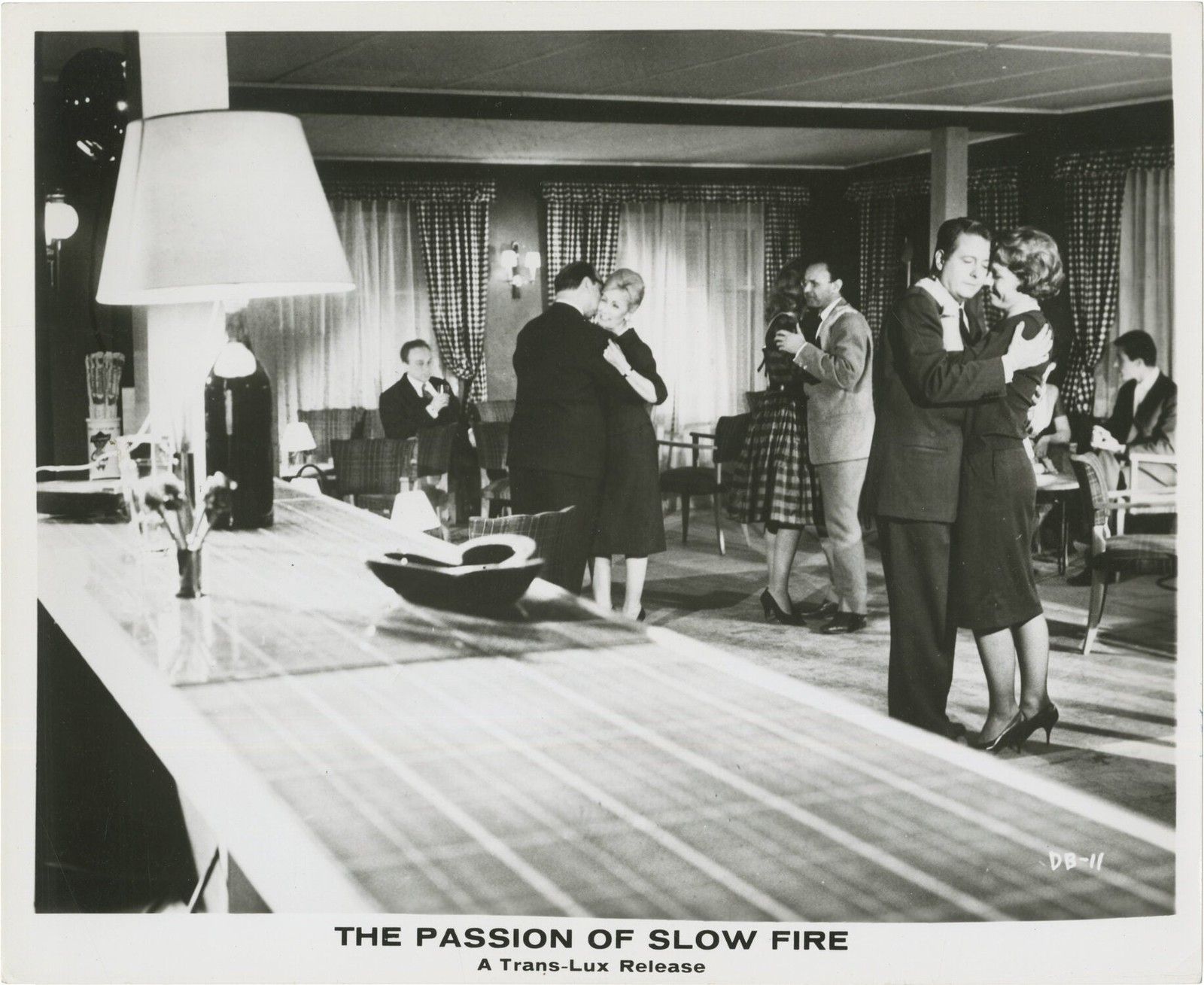 Georges Simenon PASSION OF SLOW FIRE Original photograph from the 1961 #162066