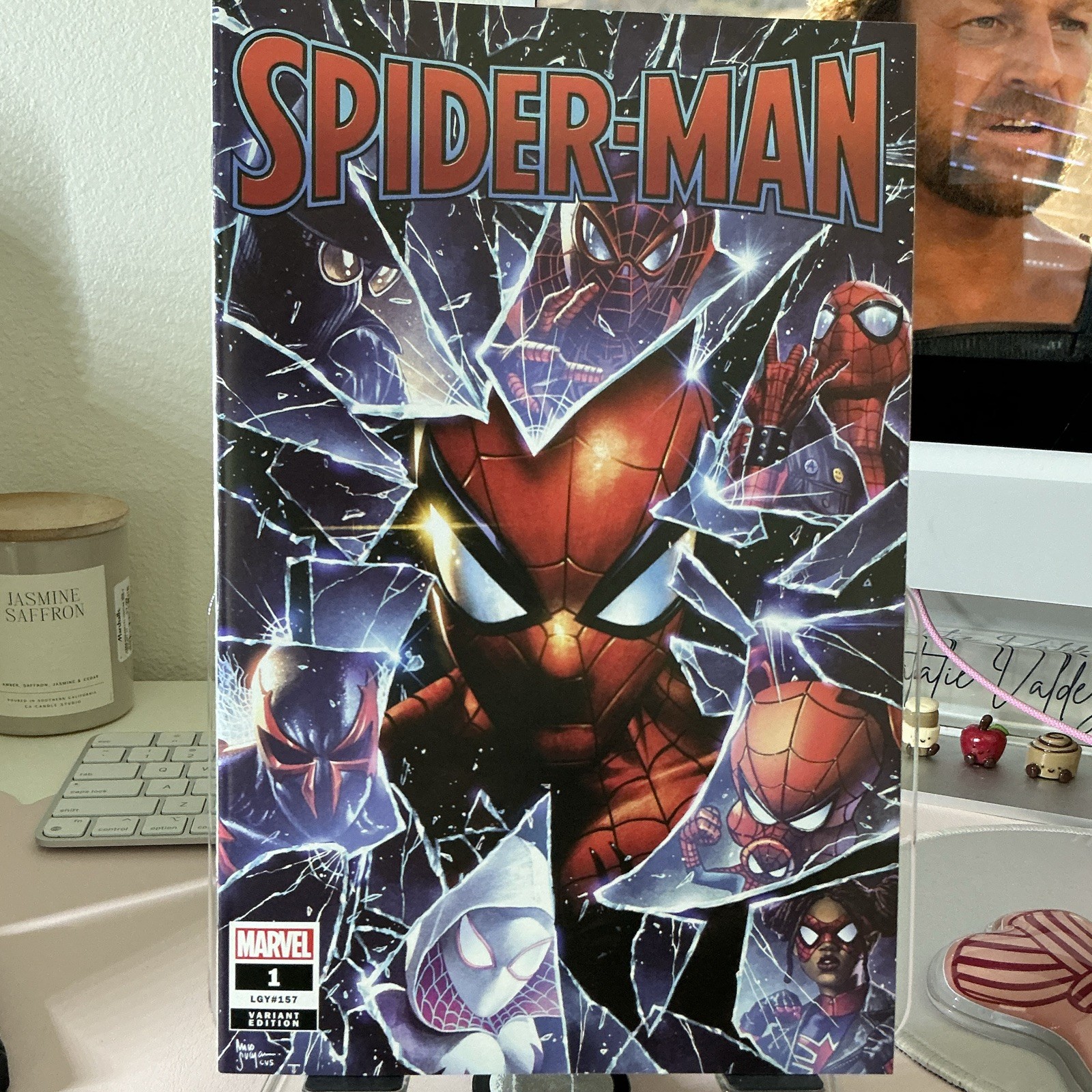 Spider Man #1 Mico Suayan Exclusive Trade Variant LTD 3000