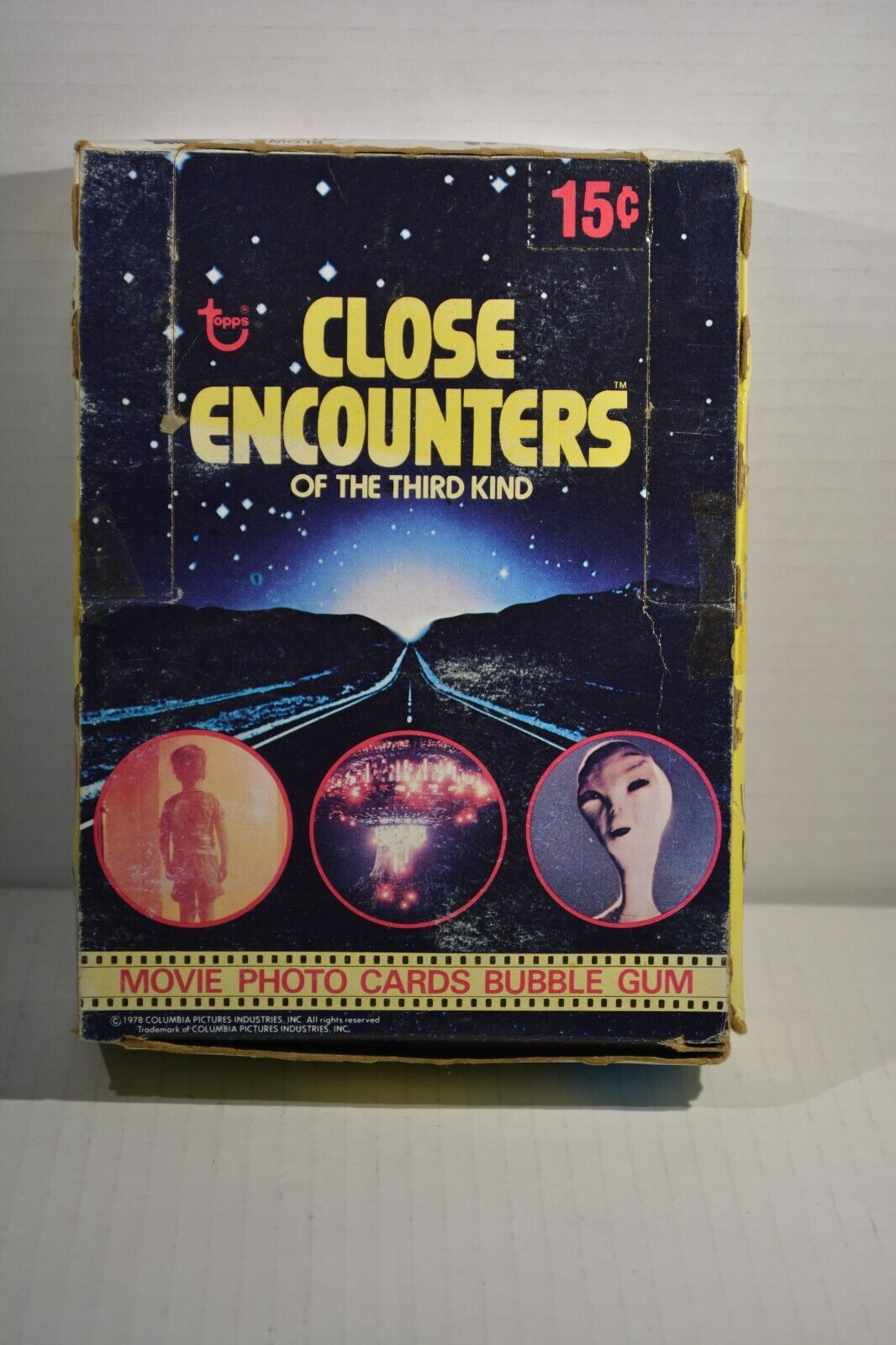 1978 TOPPS CLOSE ENCOUNTERS OF THE THIRD KIND MOVIE WAX BOX--Full 36 packs