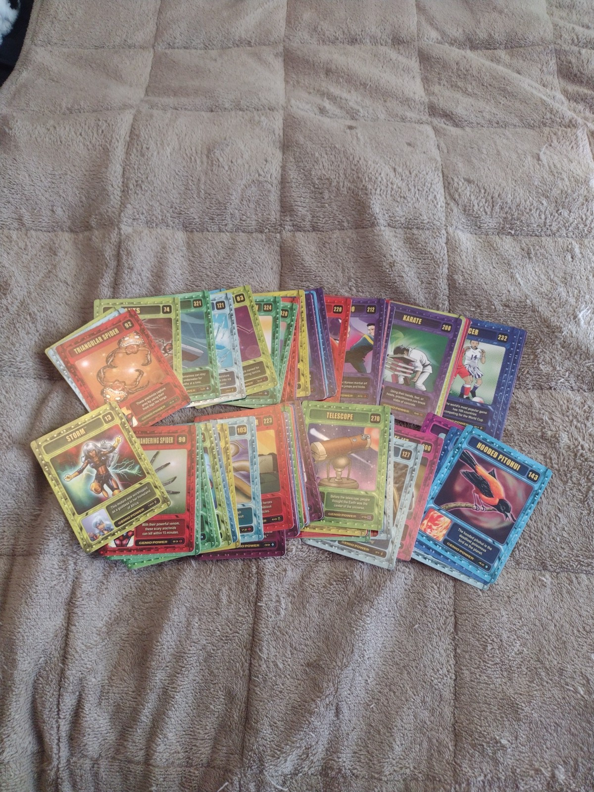 2003 Marvel Genio Cards 80 Card Lot W Dupes Good+