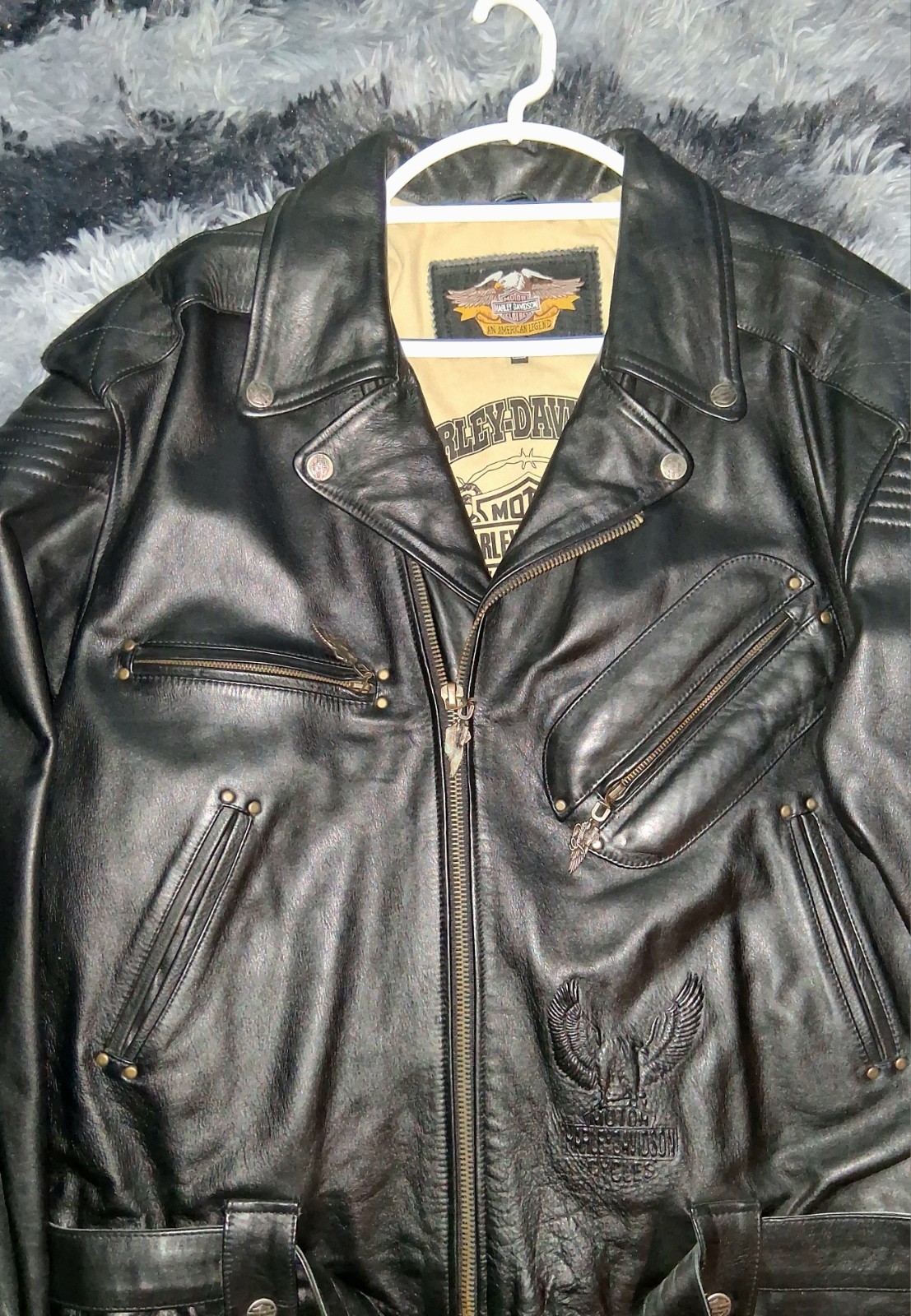 Harley Davidson Leather Jacket with Liner. Size 2XL Excellent Cond. Barely Worn