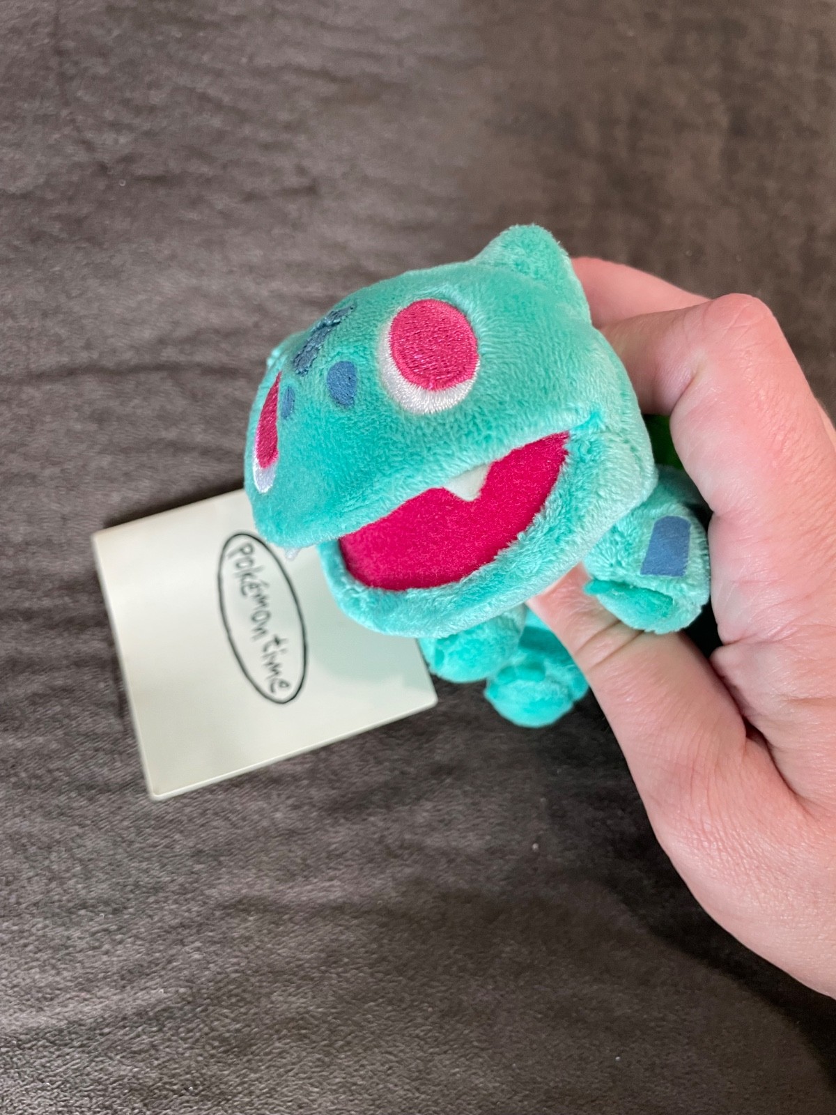 2008 Pokemon Center Exclusive Bulbasaur Plush Puppet Keychain Pokemon Time 2008 Pokemon Center Exclusive Bulbasaur Plush Puppet Keychain Pokemon Time