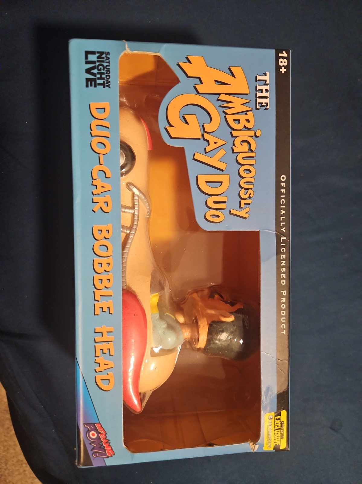 Rare 2015 The Ambiguously Gay Duo Bobble Head Car NBC SNL SDCC Exclusive
