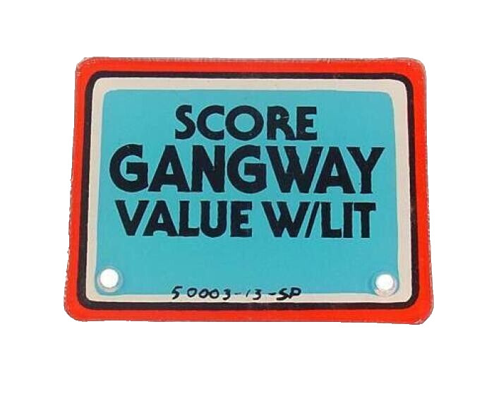 FUNHOUSE (WILLIAMS) PLASTIC-#5003-13-SP FUNHOUSE (WILLIAMS) PLASTIC-#5003-13-SP