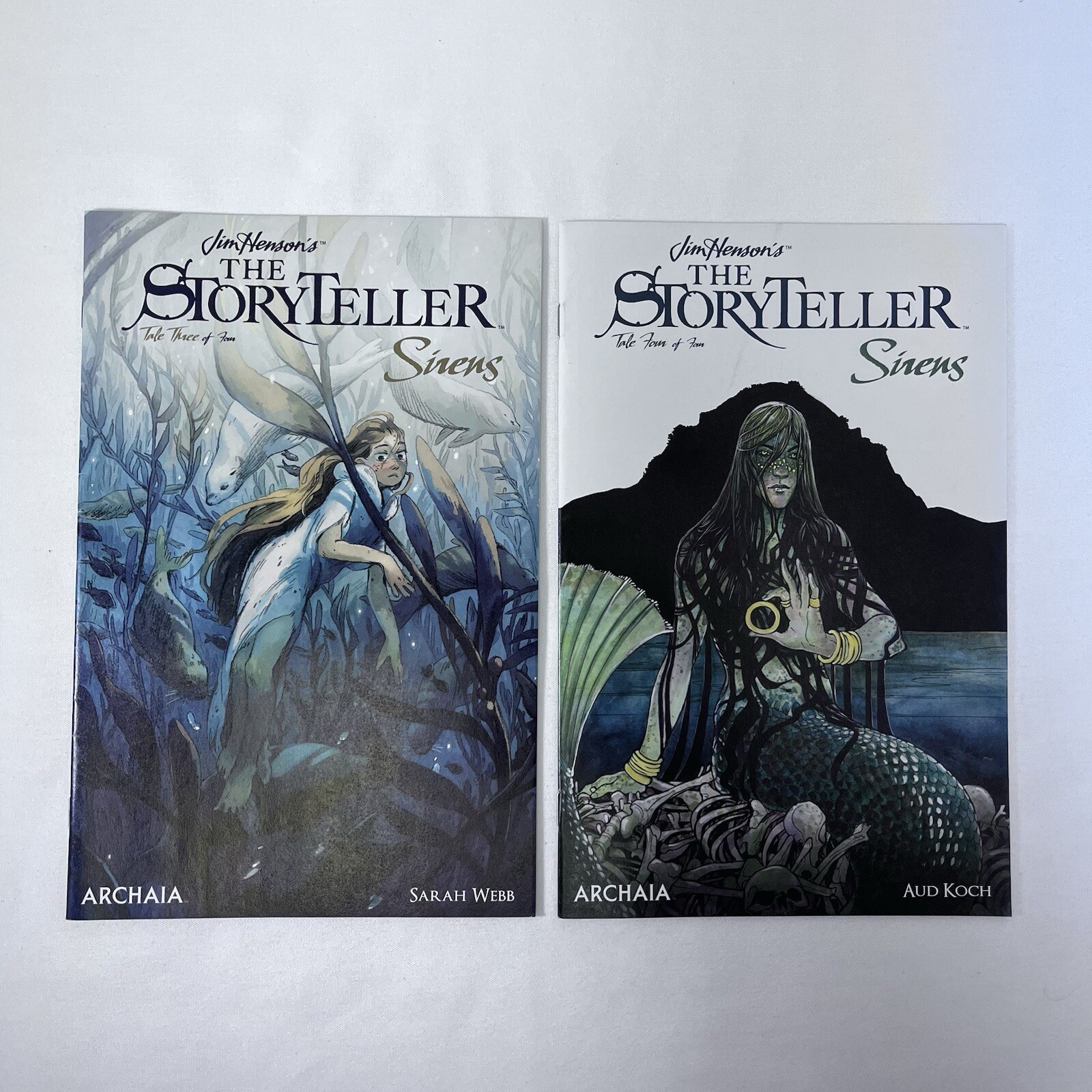 Jim Henson’s The Story Teller Sirens: Archaia 2019 Boom Comics US Book Lot of 2 Jim Henson’s The Story Teller Sirens: Archaia 2019 Boom Comics US Book Lot of 2