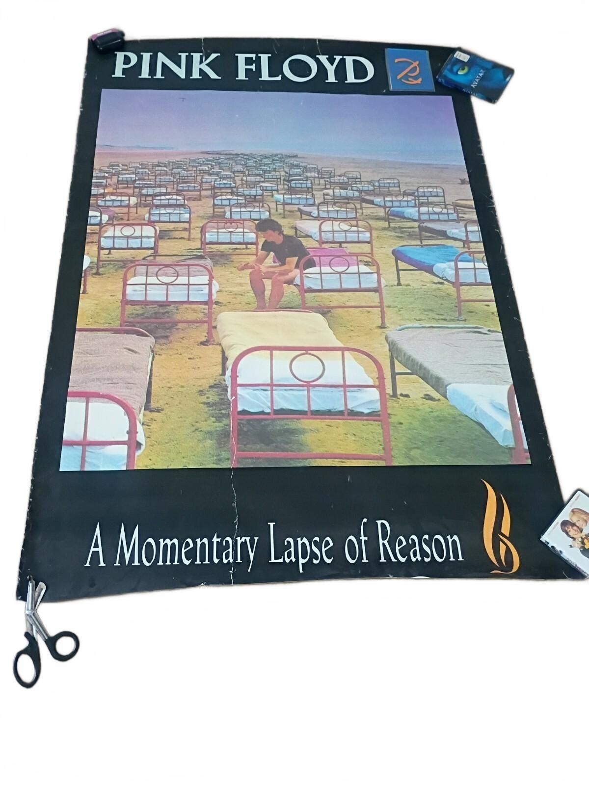 pink floyd memory lapse of reason Subway Large Poster 59.5 *39.5 In Has Repairs