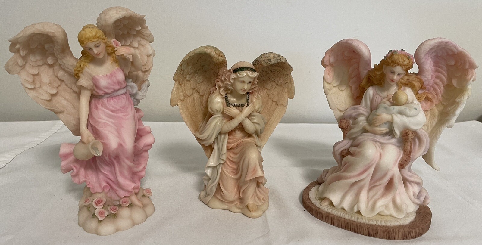 Vintage 1990’s Seraphim Classics Angels By Roman Lot Of 3 Vintage 1990’s Seraphim Classics Angels By Roman Lot Of 3