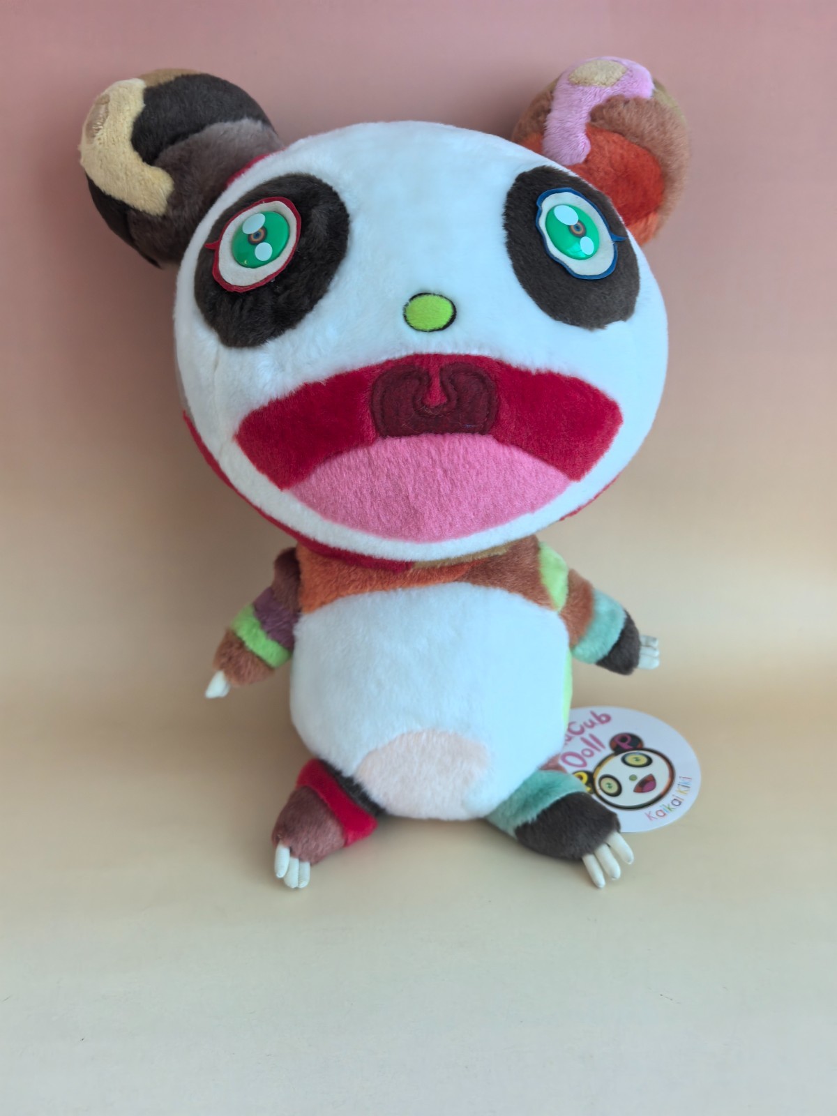 Kaikai Kiki Official limited edition Takashi Murakami Panda Plush Toy 28cm