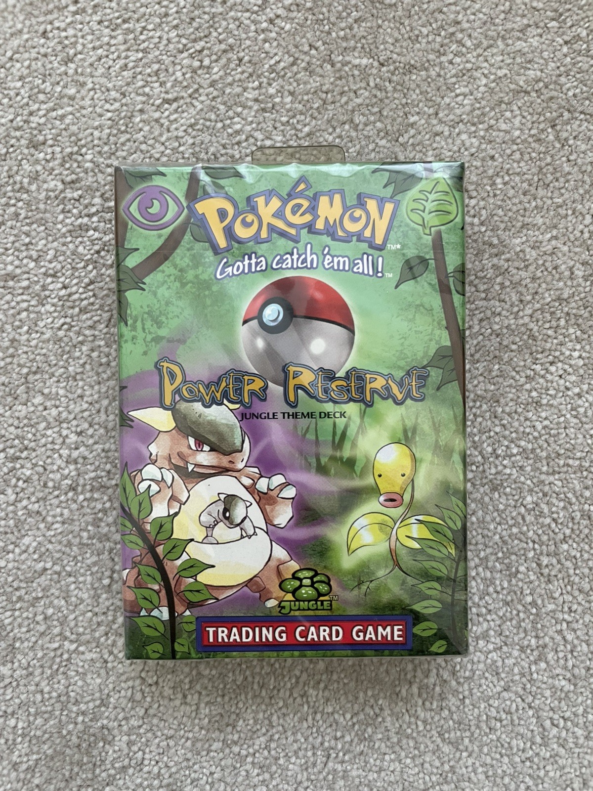 Pokemon TCG 1999 | Power Reserve Theme Deck | WOTC | New and Sealed | Jungle Pokemon TCG 1999 | Power Reserve Theme Deck | WOTC | New and Sealed | Jungle