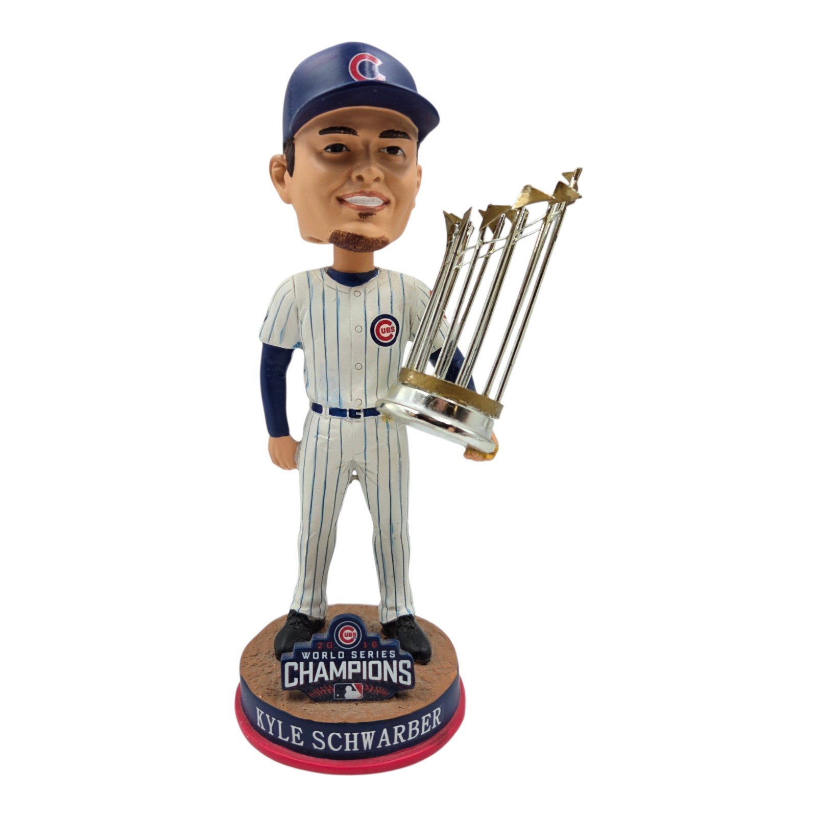 Kyle Schwarber Chicago Cubs 2016 World Series Champions Bobblehead MLB