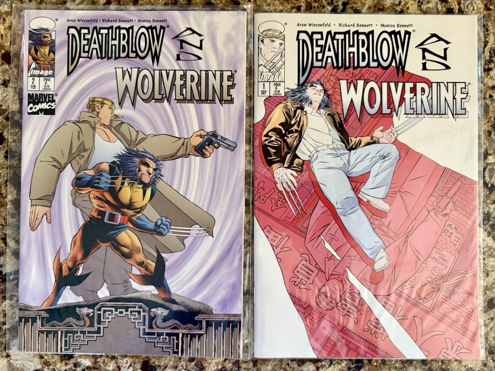 • Deathblow & Wolverine •  Complete Set/Lot of Issues 1 & 2  -HIGH-GRADE-