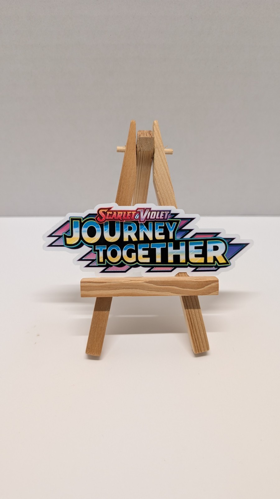 Pokémon TCG, Journey Together - Pokemon Binder Sticker - 4' X 1.5'