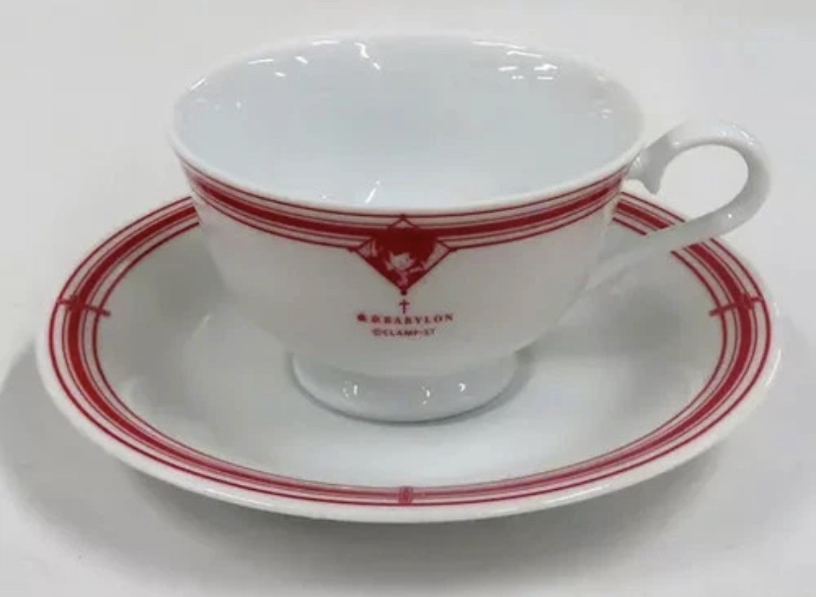 RARE - Japan CLAMP Tokyo Babylon Teacup and Saucer Box Sets - Seishiro + Subaru