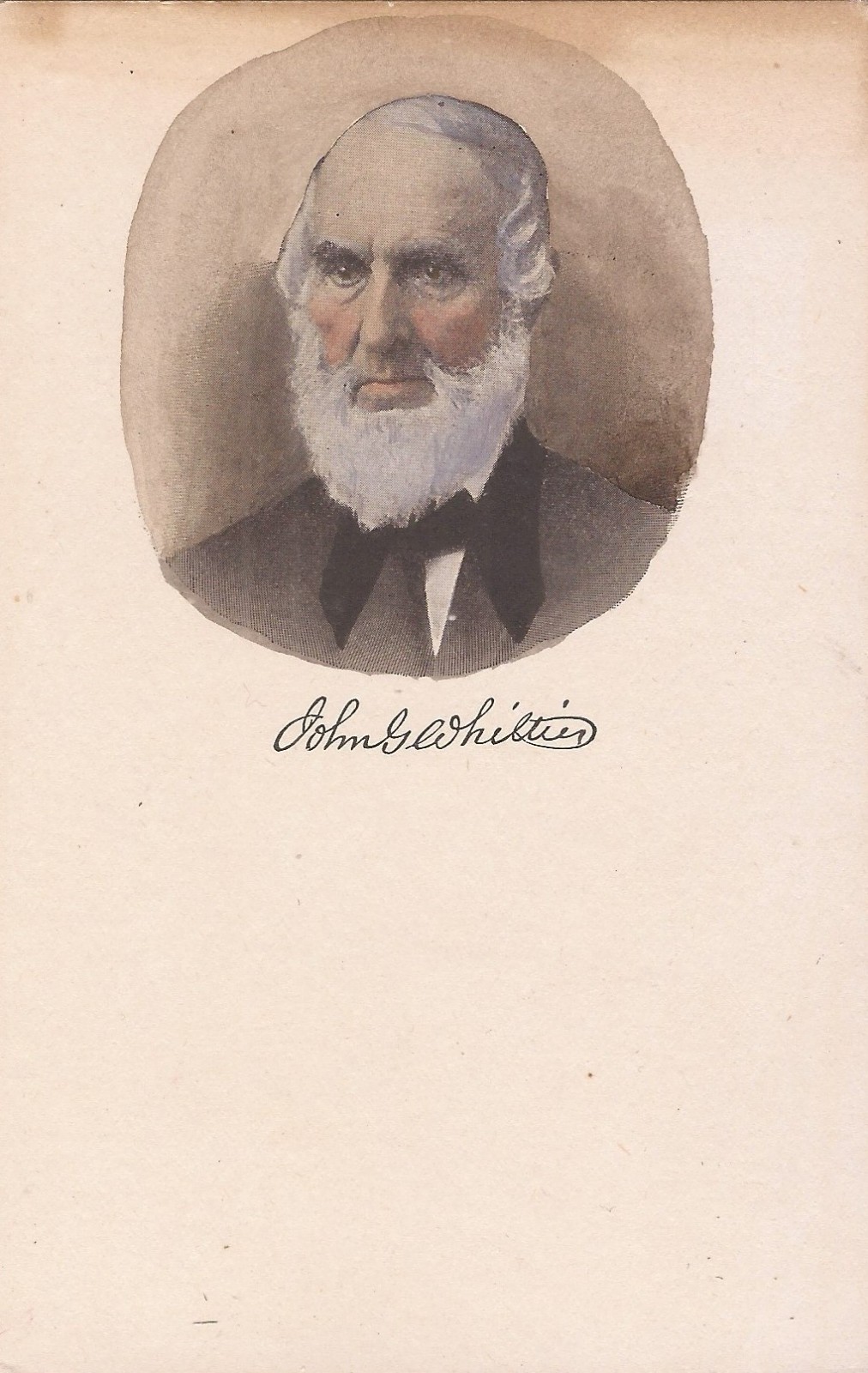 LITERARY - John Greenleaf Whittier
