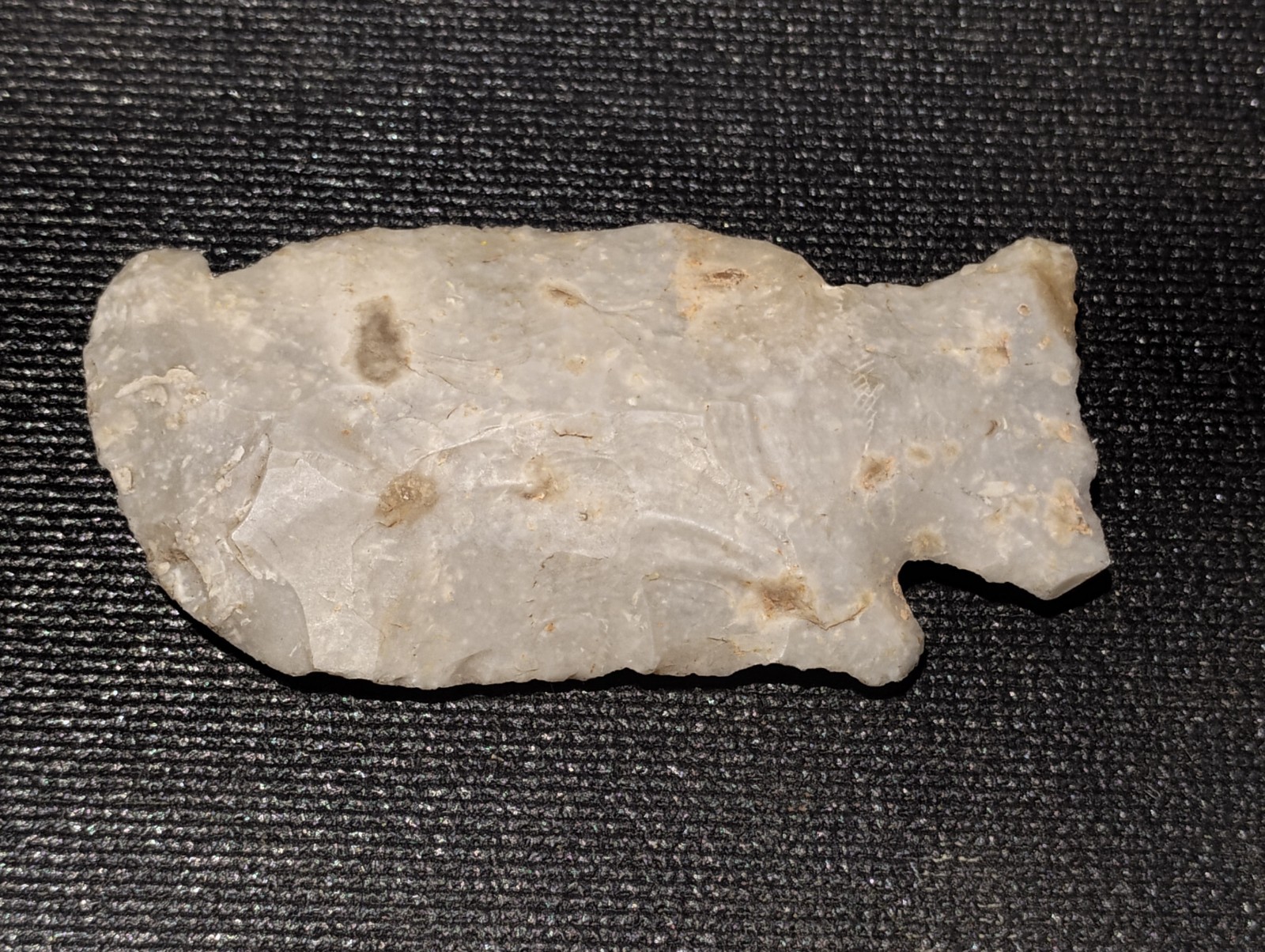 Authentic THEBES Artifact Missouri - Beveled Burlington Chert - 2 7/8\