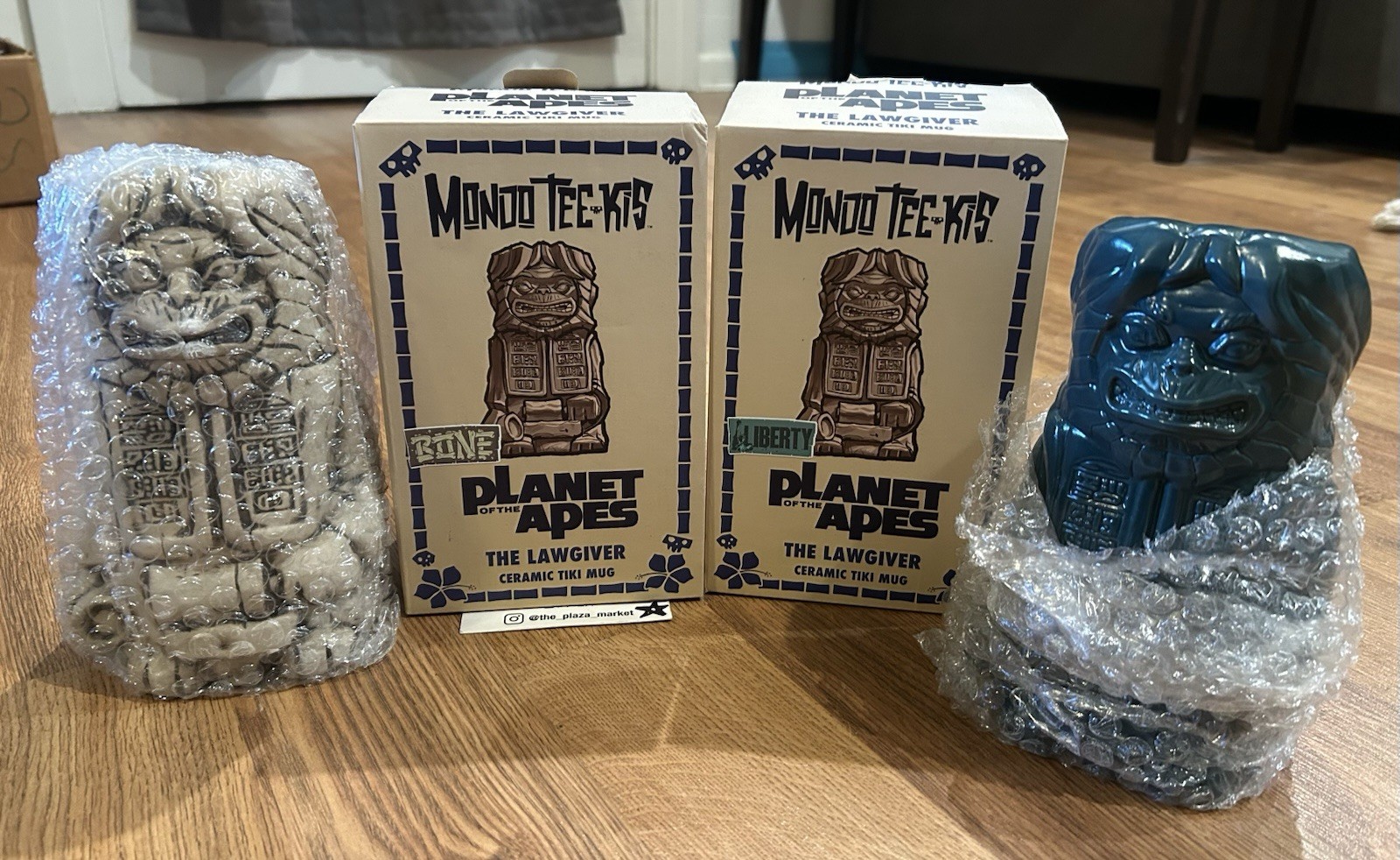 Mondo Planet of the Apes Tiki Mug Set Bone Liberty New official drink