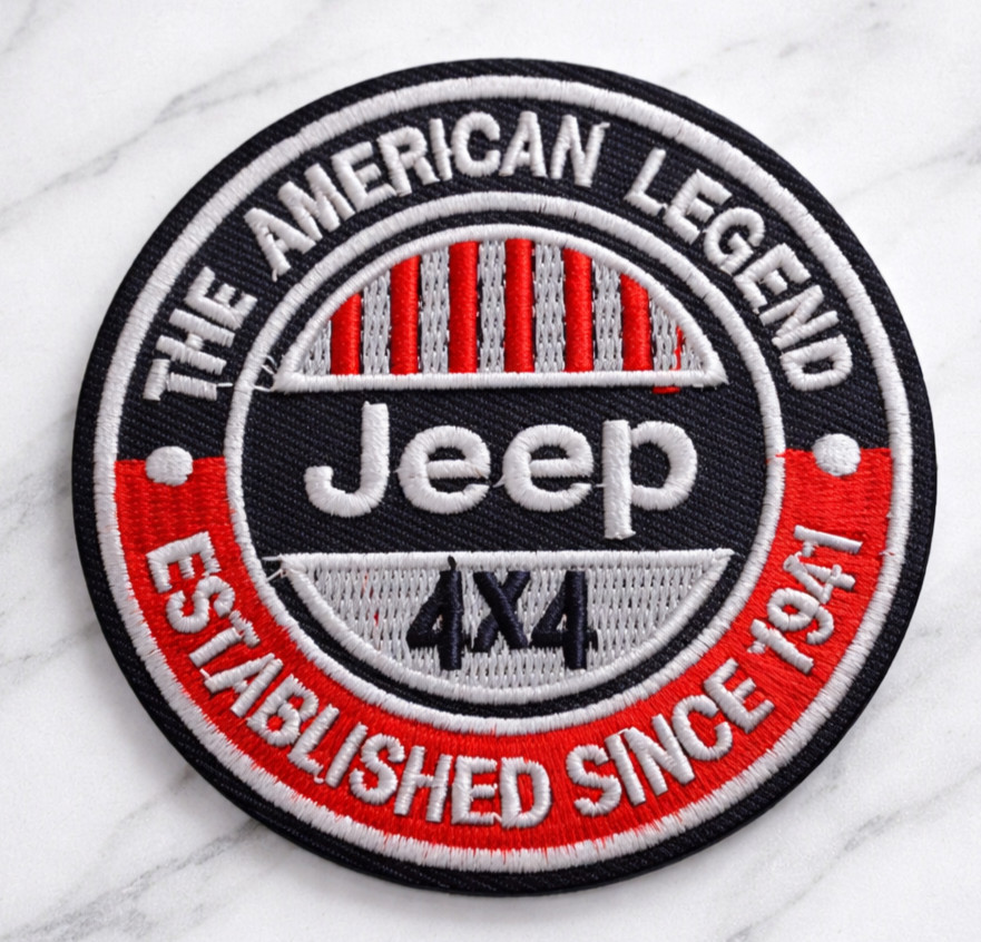 JEEP IRON ON PATCH 3