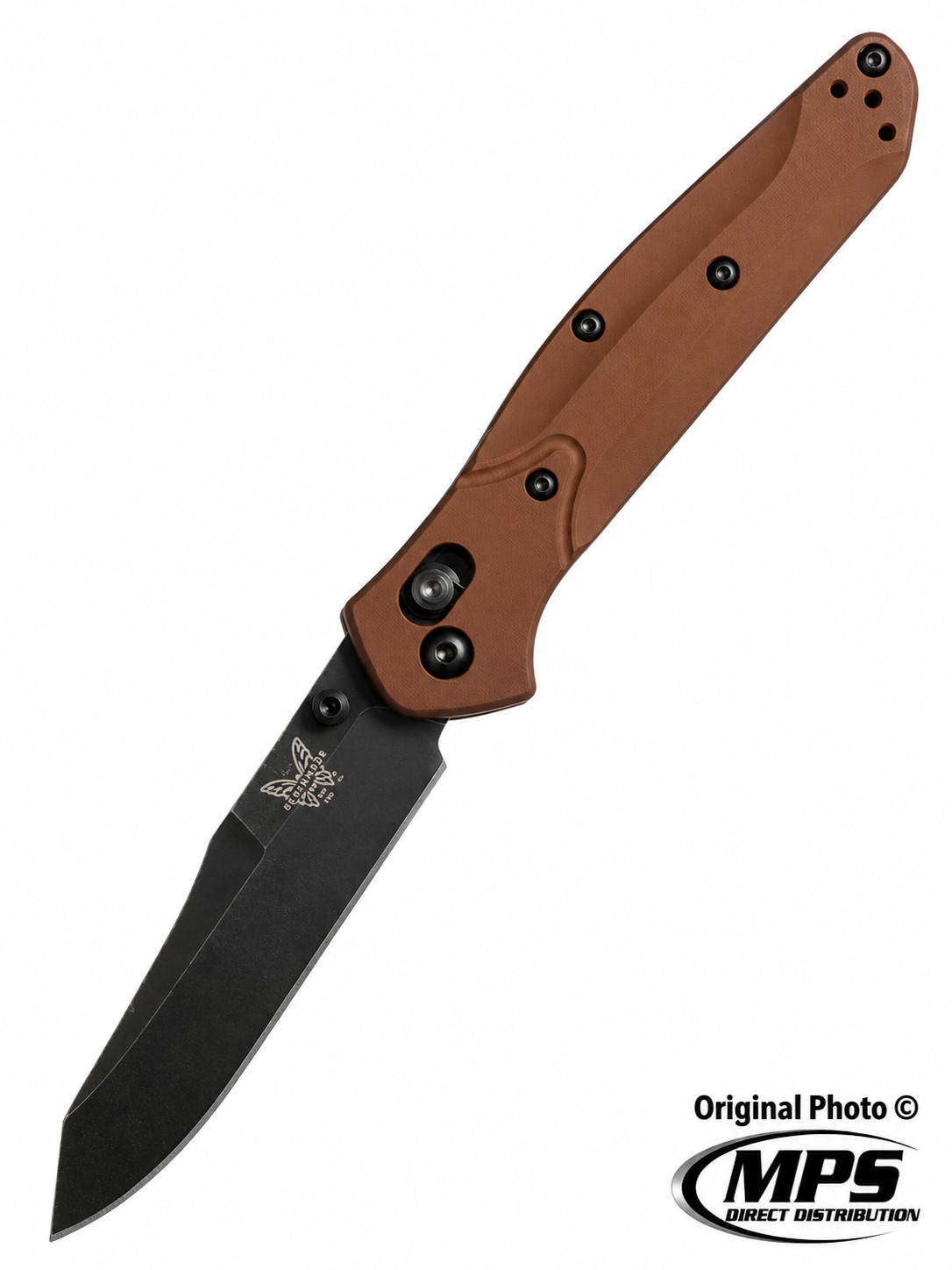 Benchmade Osborne 940BK-03 MagnaCut Black Blade Burnt Copper Aluminum USA