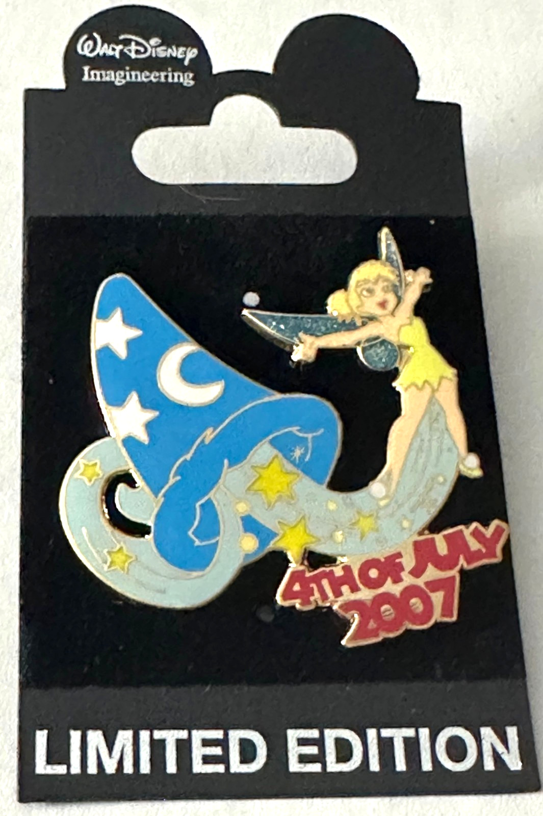 2008 Disney Tinker Bell 4th Of July Imagineering Pin LE300