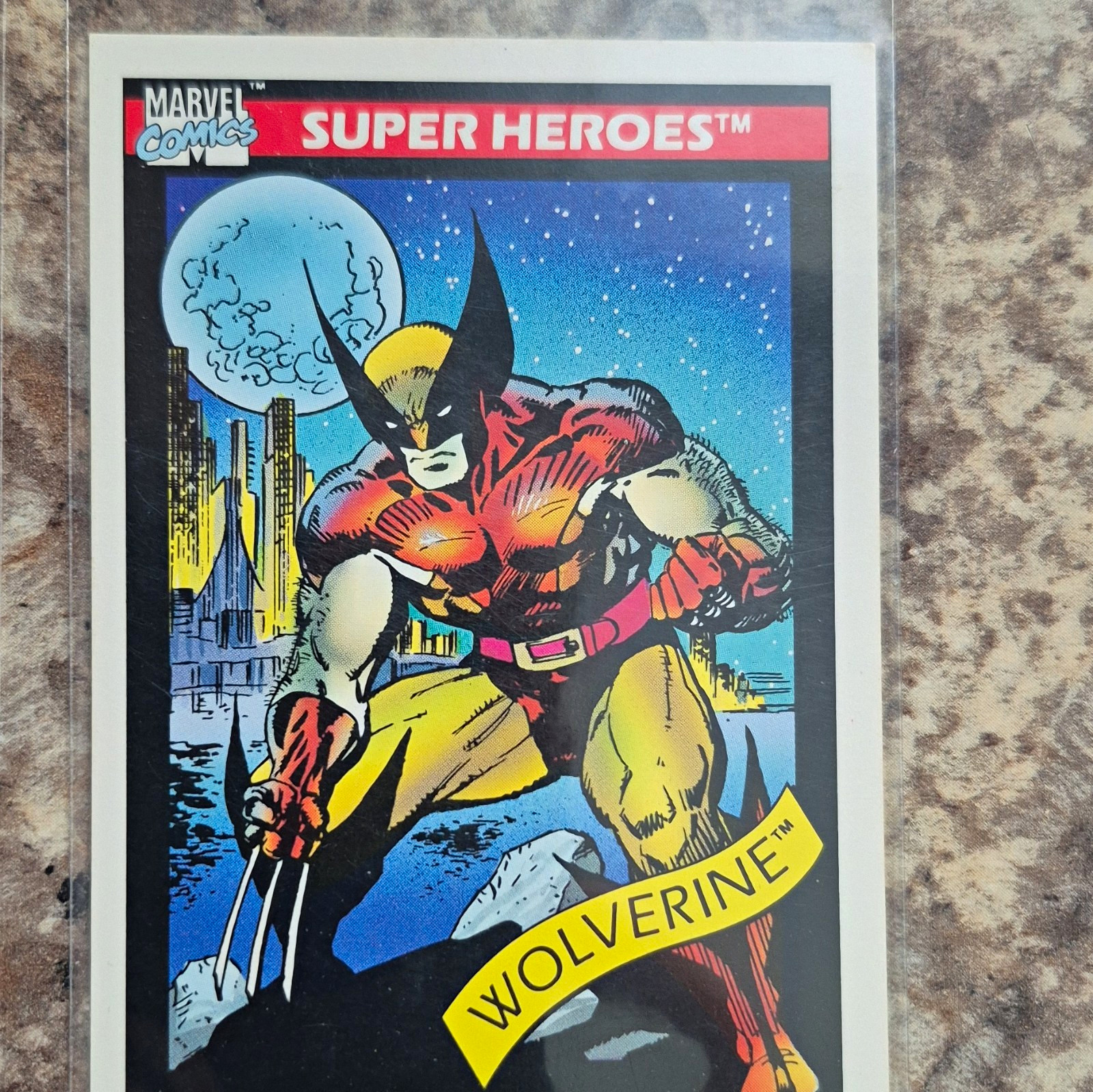 1990 Impel Marvel Comics Super Heroes Wolverine 3-Card Lot #10 #23 #37